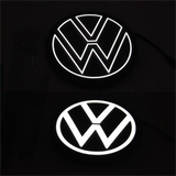 SCUMAXCON Illuminated Volkswagen Emblem Compatible with VW Models Including Tiguan L, Passat, Magotan, Jetta, Golf, and CC