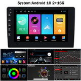 9" Universal Autoradio Radio Carplay Android Auto BT AUX USB IPS DSP ID3 Navi Wifi Touch 2+32G