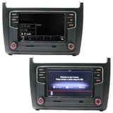 Deutsch RCD360 Autoradio +Frame Carplay Mirrorlink BT USB RVC Für MQB VW Polo 6C