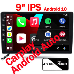 9" Universal Autoradio Radio Carplay Android Auto BT AUX USB IPS DSP ID3 Navi Wifi Touch 2+32G