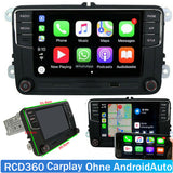 Car Stereo Radio RCD330 360 187B CarPlay BT USB For VW Golf Passat Tiguan Caddy EOS CC Jetta  Touran