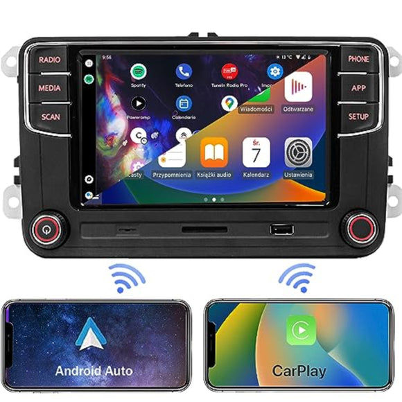 Köp Android Car Radio Multimedia Video Player för VW POLO GOLF 5 6