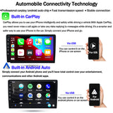 9" Universal Car Stereo Radio Carplay Android Auto BT AUX USB IPS DSP ID3 Navi Wifi Touch 2+32G