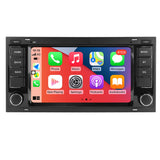 SCUMAXCON 7" HD 2 Din Android GPS Autoradio 2+32GFür VW/Volkswagen/Touareg/Transporter T5 Multimedia Navigation DVD Player Audio 