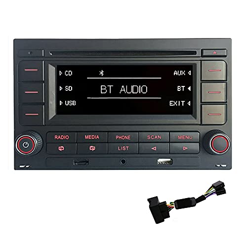 Autoradio RCN210 Bluetooth-Lecteur CD, USB, MP3, Port Auxiliaire, für Golf  MK4, Old Polo, Passat B5. – SCUMAXCON Official Store