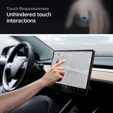 Tempered Glass Screen Protector [Glas.tR EZ FIT] designed for Tesla Model 3 / Y Dashboard Touchscreen - Matte/Anti Glare/Anti Finger Print