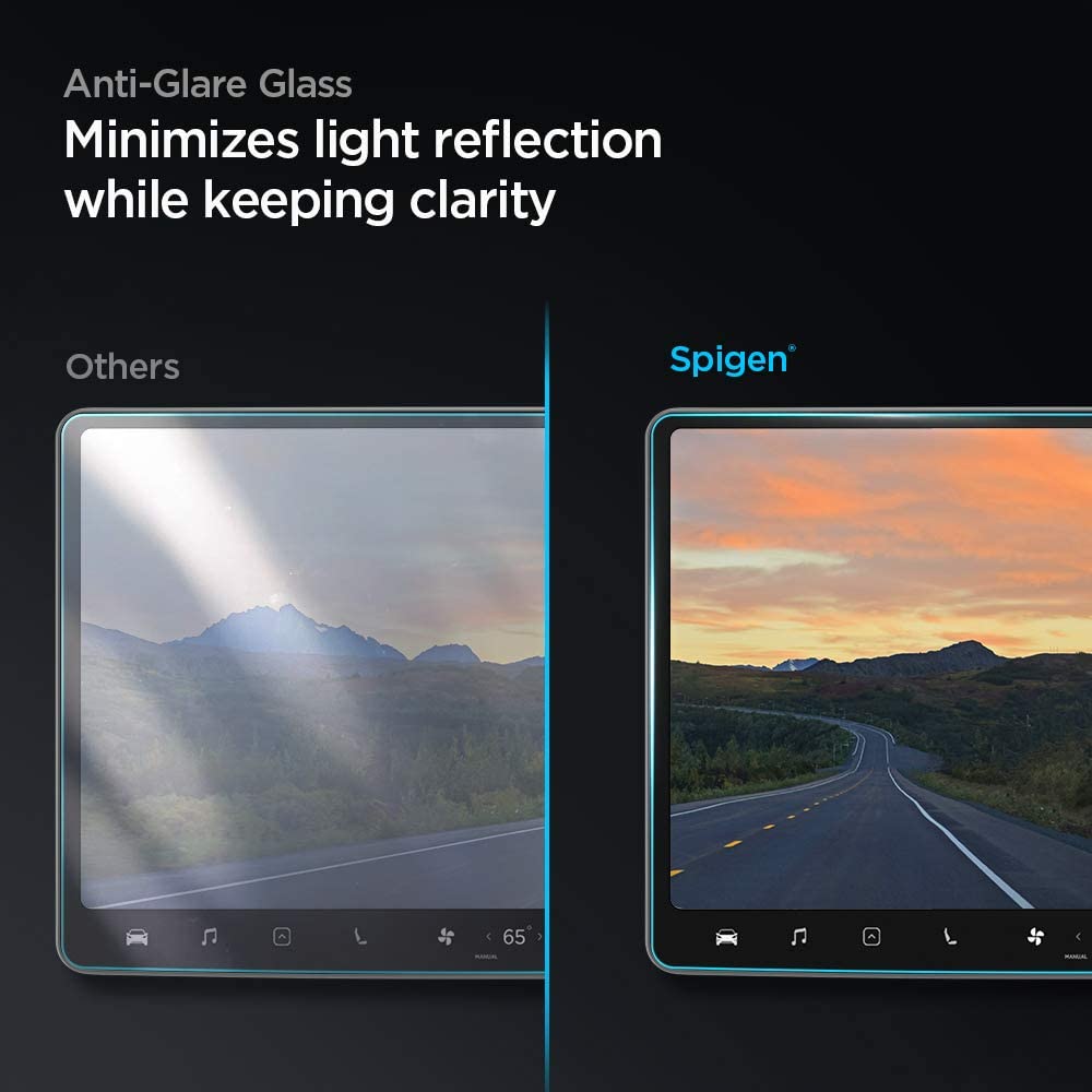 Spigen EZ Fit Anti-Glare Matte Tempered Glass Screen Protector for