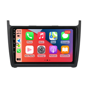 SCUMAXCON 9“ BILDSCHIRM ANDROID11 2+32G WIRELESS CARPLAY ANDROID AUTO AUTO RADIO GPS MULTIMEDIA VIDEO PLAYER STEREO NAVIGATION Stereo Multimedia GPS Navigationseinheit WIFi Für VW Volkswagen POLO Limousine 2008-2015 