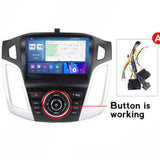 SCUMAXCON 9' 2+32G AUTORADIO STEREO ANDROID 11 WIRELESS CARPLAY ANDROID AUTO BLUETOOTH WIFI USB GPS IPS TOUCHSCREEN Für Ford Focus 3 Mk3 2011-2015 