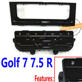 Automatic air conditioning panel with LCD touch screen ，Suitable for VW MQB GOLF MK7, Passat B8, Tiguan MK2, T-ROC, Atlas