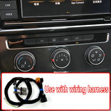 Automatic air conditioning panel with LCD touch screen ，Suitable for VW MQB GOLF MK7, Passat B8, Tiguan MK2, T-ROC, Atlas