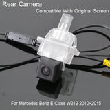 For Mercedes Benz E Class W212 2010 ~ 2014 2015 2016 RCA & Original Screen Compatible Rear View Camera Back Up Reverse Camera