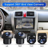 360° Panoramic Camera HD Rear / Front / Left / Right 360 Panoramic Accessories for Car android Radio Multimedia Player (Radio is not included in the package)