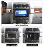 SCUMAXCON 7" HD 2 Din Android GPS Autoradio 2+32GFür VW/Volkswagen/Touareg/Transporter T5 Multimedia Navigation DVD Player Audio 