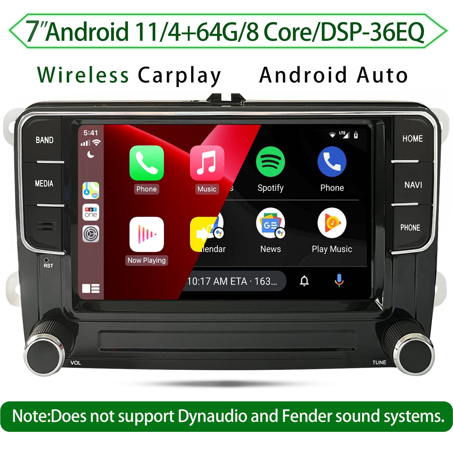  Android 13 Car Radio for VW Passat Jetta Seat Golf Skoda Polo  Touran, [1G+32GB] 7 inch Touch Screen Volkswagen Stereo with Wired&Wireless  CarPlay Android Auto Bluetooth GPS WiFi FM+Backup Camera 