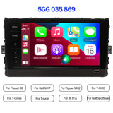 8" Car Stereo Radio 5GG 035 869 Carplay Bluetooth RVC USB Für MQB VW PASSAT B8 GOLF 7 T-ROC T-Cross Touran Jetta Sportsvan